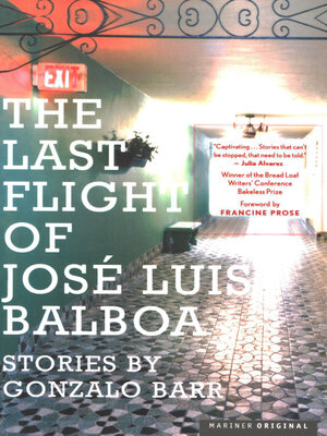 cover image of The Last Flight of José Luis Balboa
